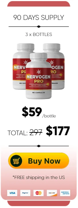 Nervogen Pro 3 bottles